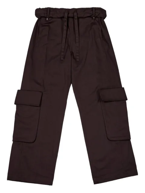 Open YY cargo-pocket trousers