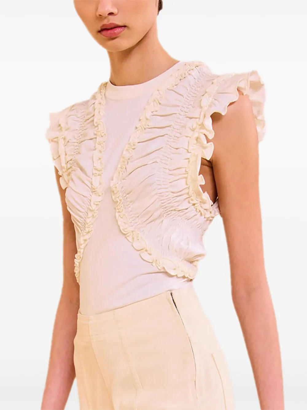 Ulla Johnson Val sleeveless ruffled top | Vests & Tank Tops | Image 2