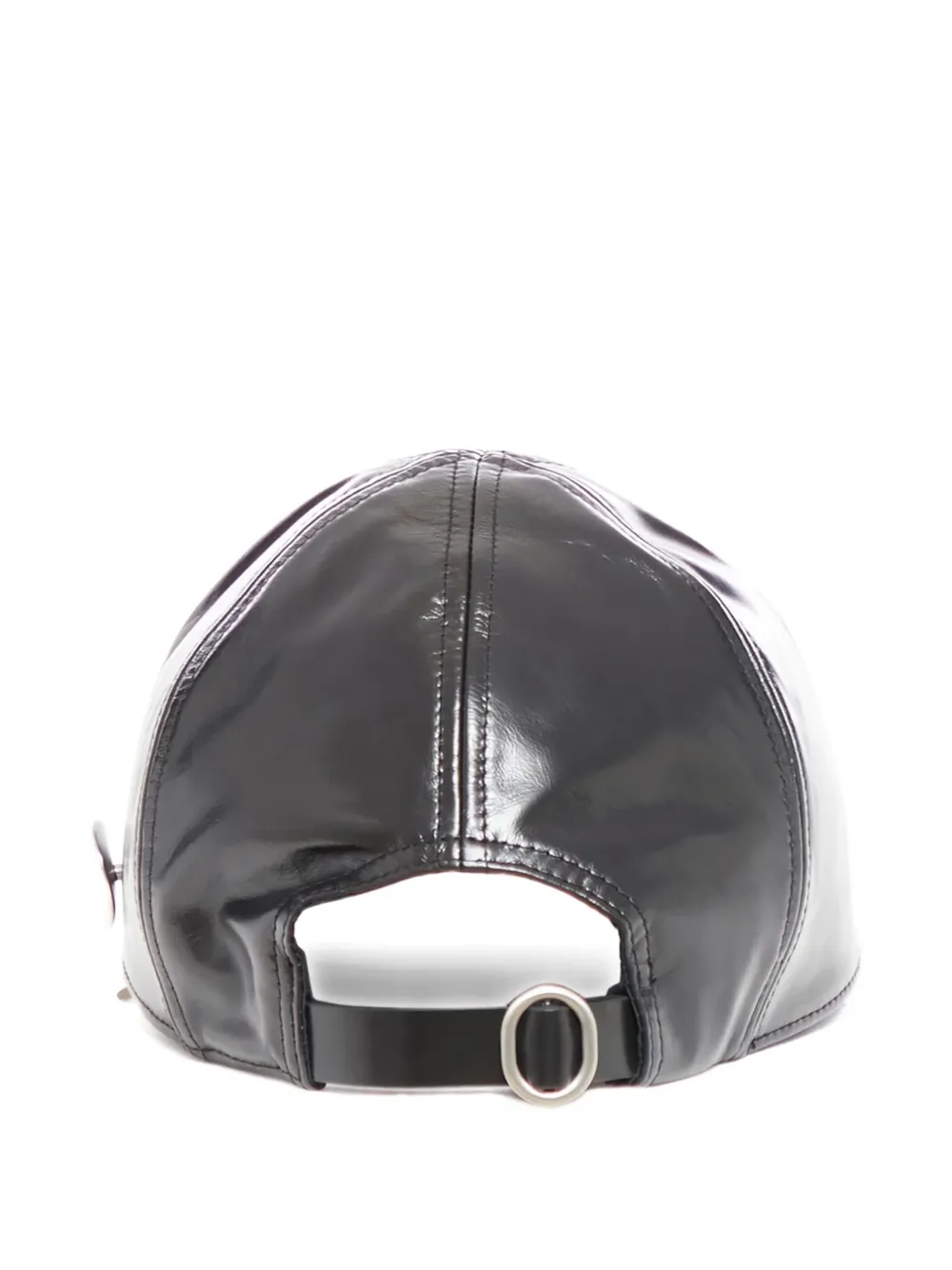Jil Sander Honkbalpet met metallic-effect - Zwart