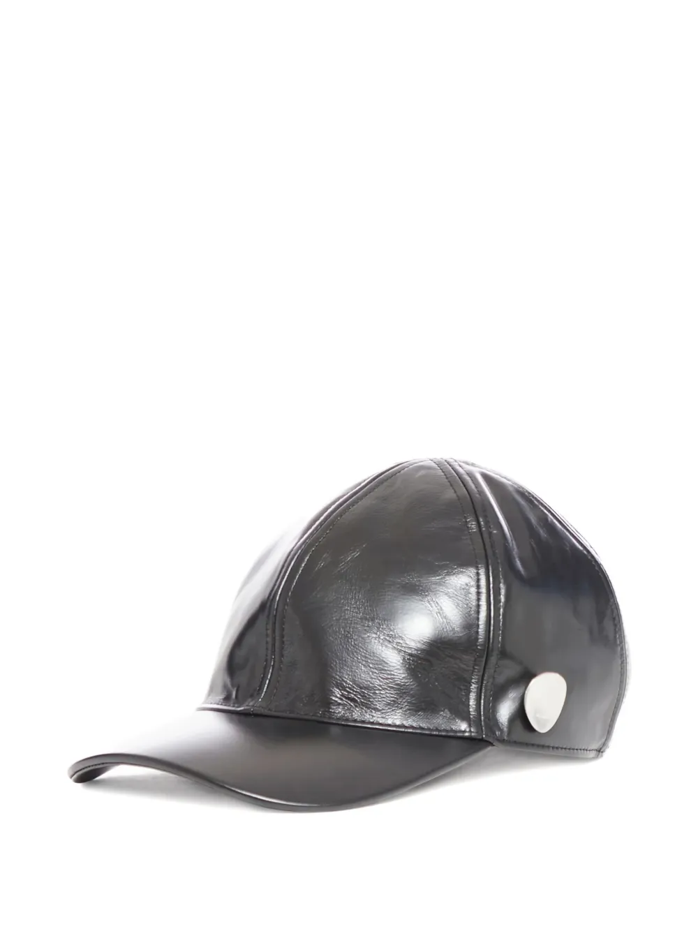 Jil Sander metallic-effect baseball cap hat | Image 2