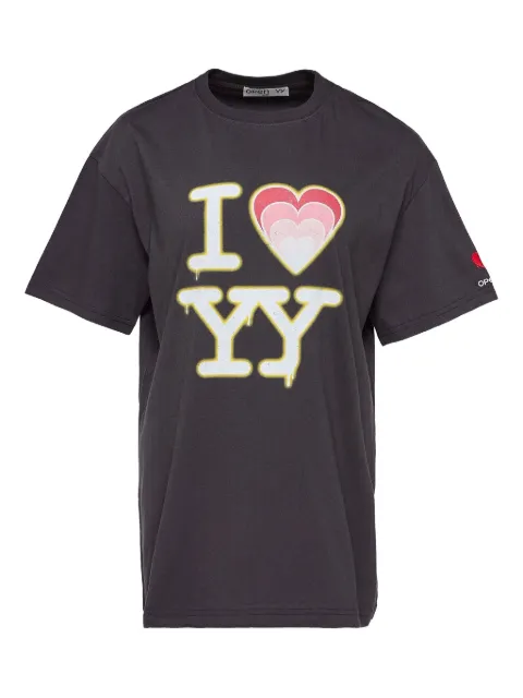 Open YY graphic-print T-shirt