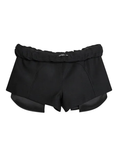 Open YY drawstring-waist shorts