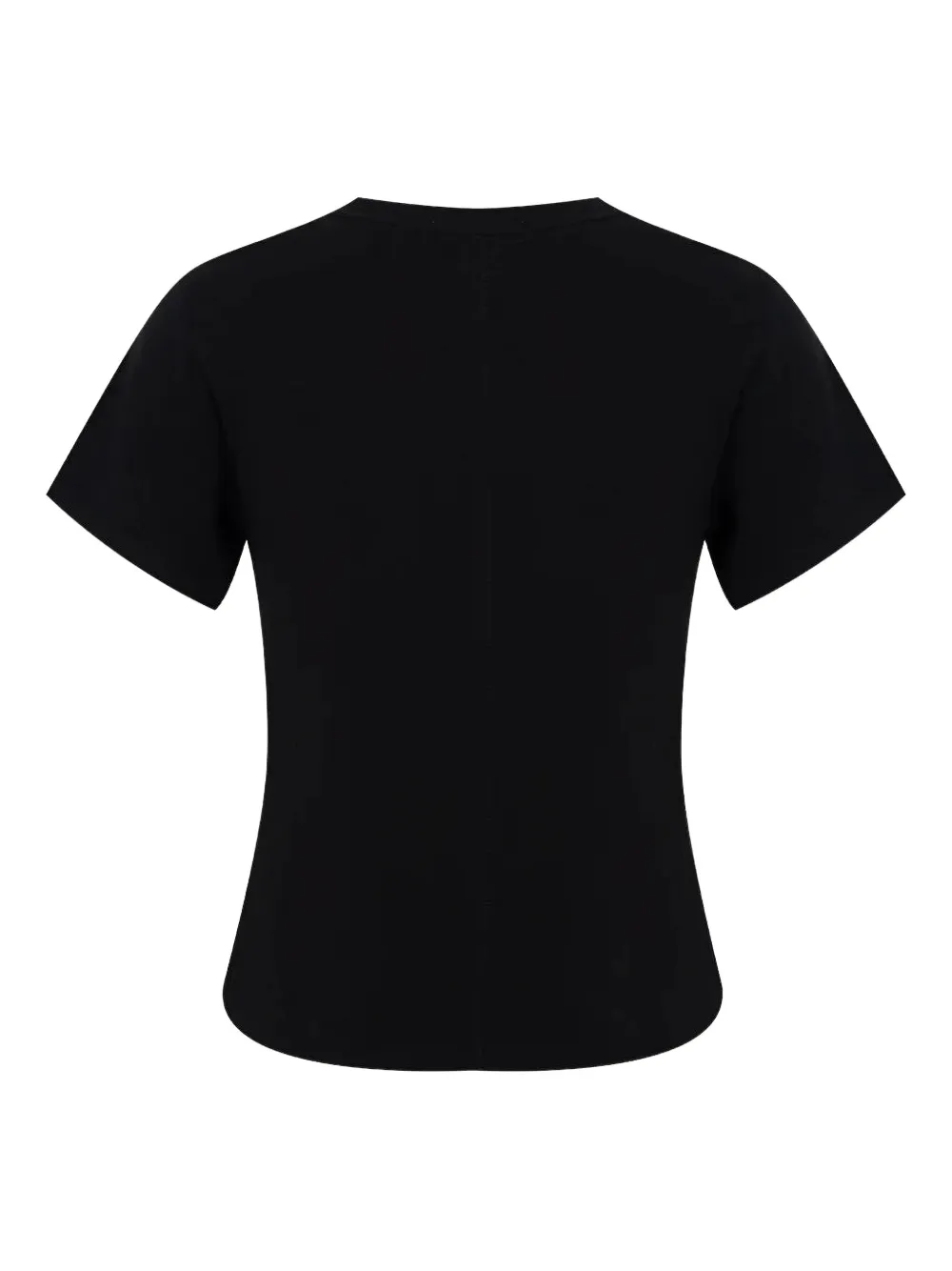 rag & bone logo-embroidered short-sleeve T-shirt Zwart