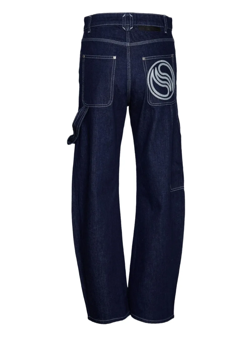 Stella McCartney utility-pocket jeans Blauw