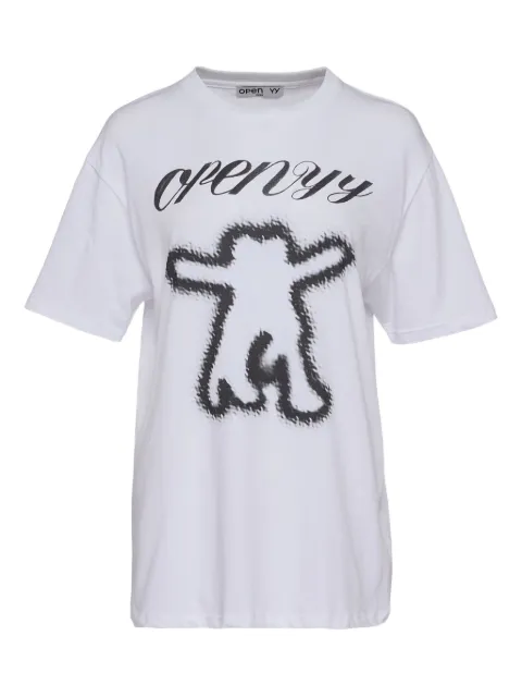 Open YY graphic-print T-shirt