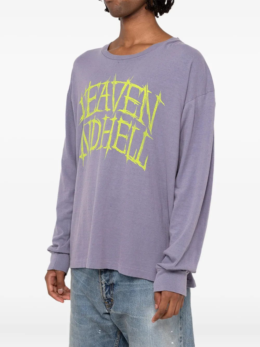 KAMIYA  graphic-print long-sleeve T-shirt | T-Shirts | Image 2