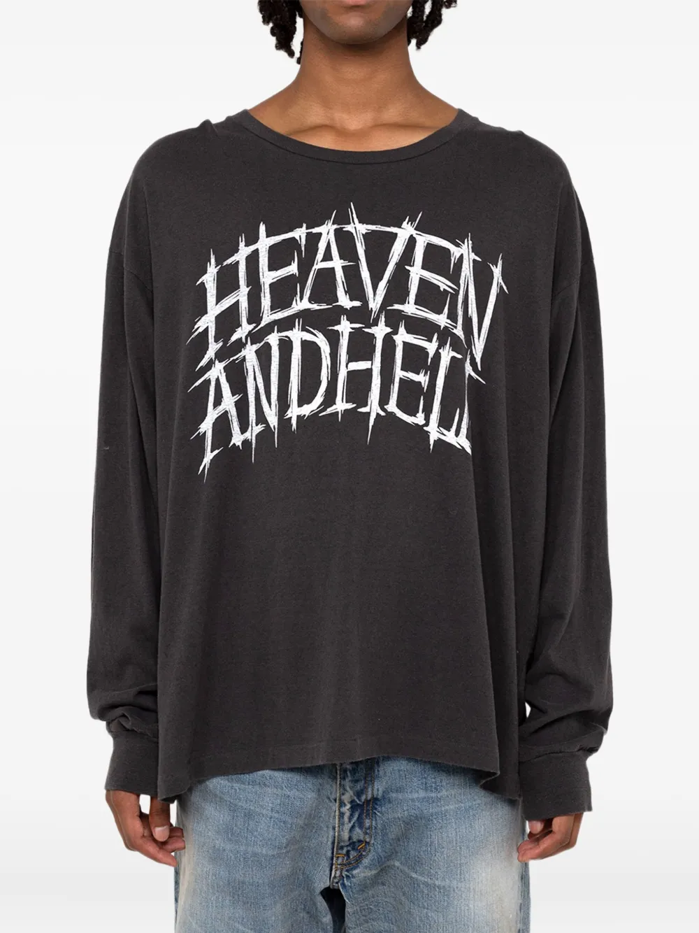 KAMIYA  graphic-print long-sleeve T-shirt | T-Shirts | Image 2