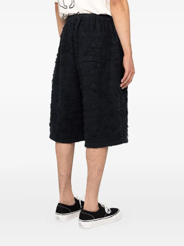 KAMIYA ダメージ ショートパンツ | ブラック | FARFETCH JP