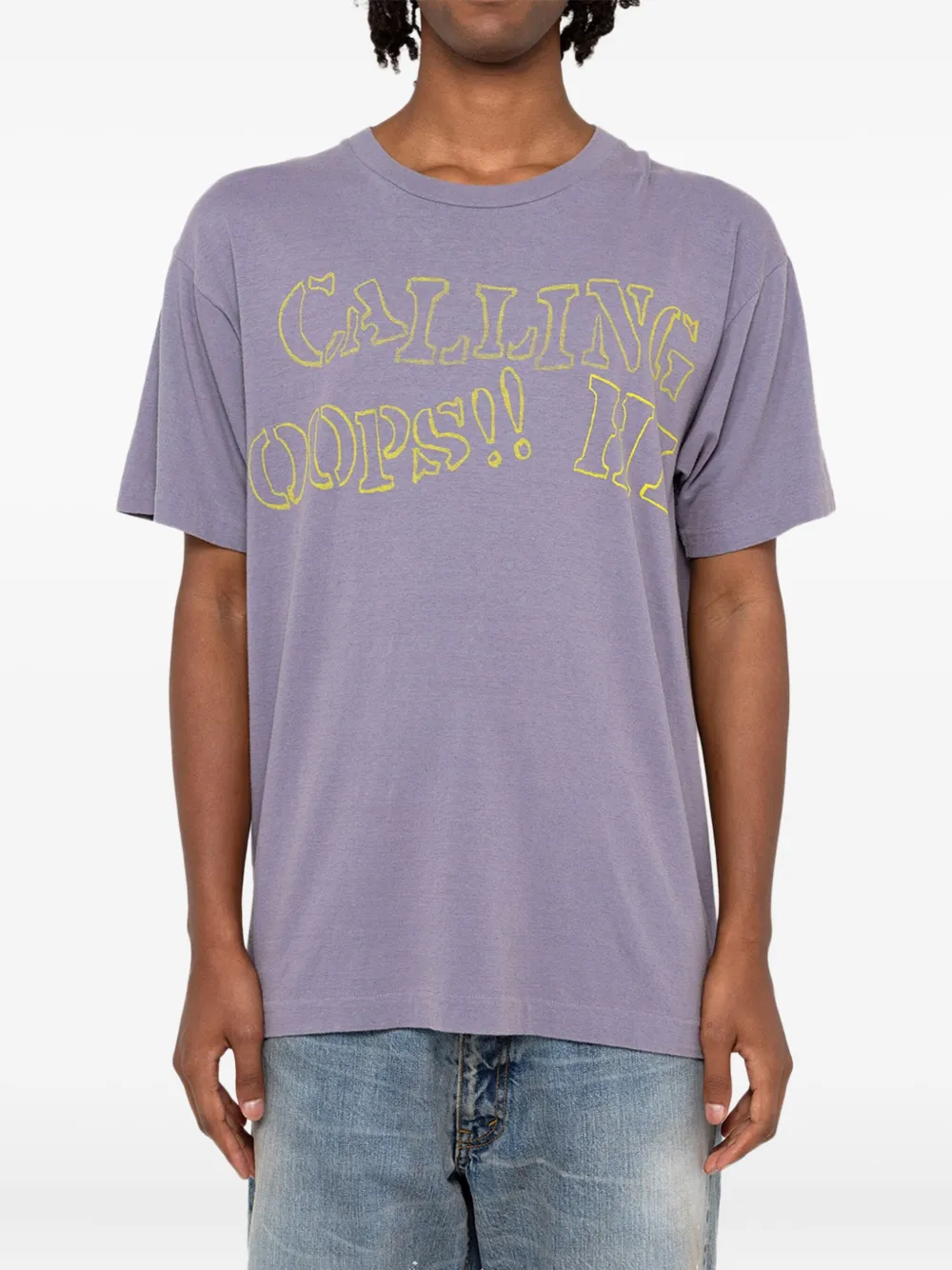 KAMIYA  graphic-print cotton T-shirt | T-Shirts | Image 2