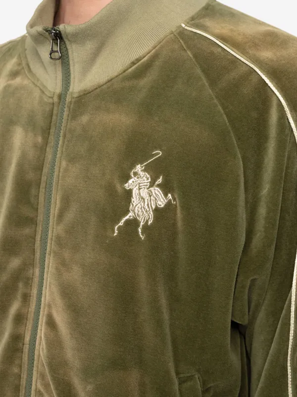 KAMIYA ベロア ジャケット | グリーン | FARFETCH JP