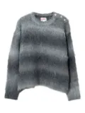 KAMIYA ombre sweater - Black
