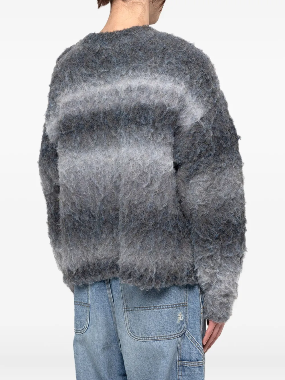 Kamiya Ombre Sweater In Gray