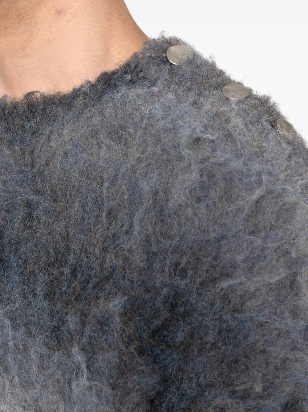Kamiya Ombre Sweater In Gray