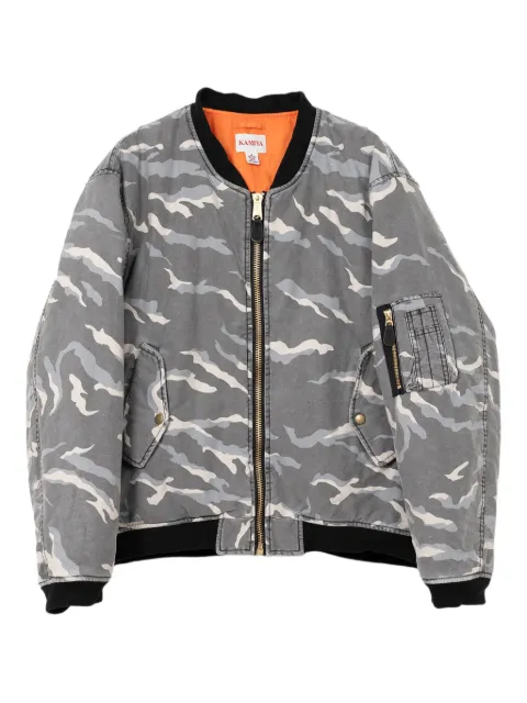 KAMIYA  camouflage-pattern jacket