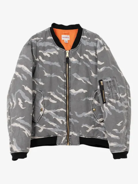 KAMIYA  camouflage-pattern jacket