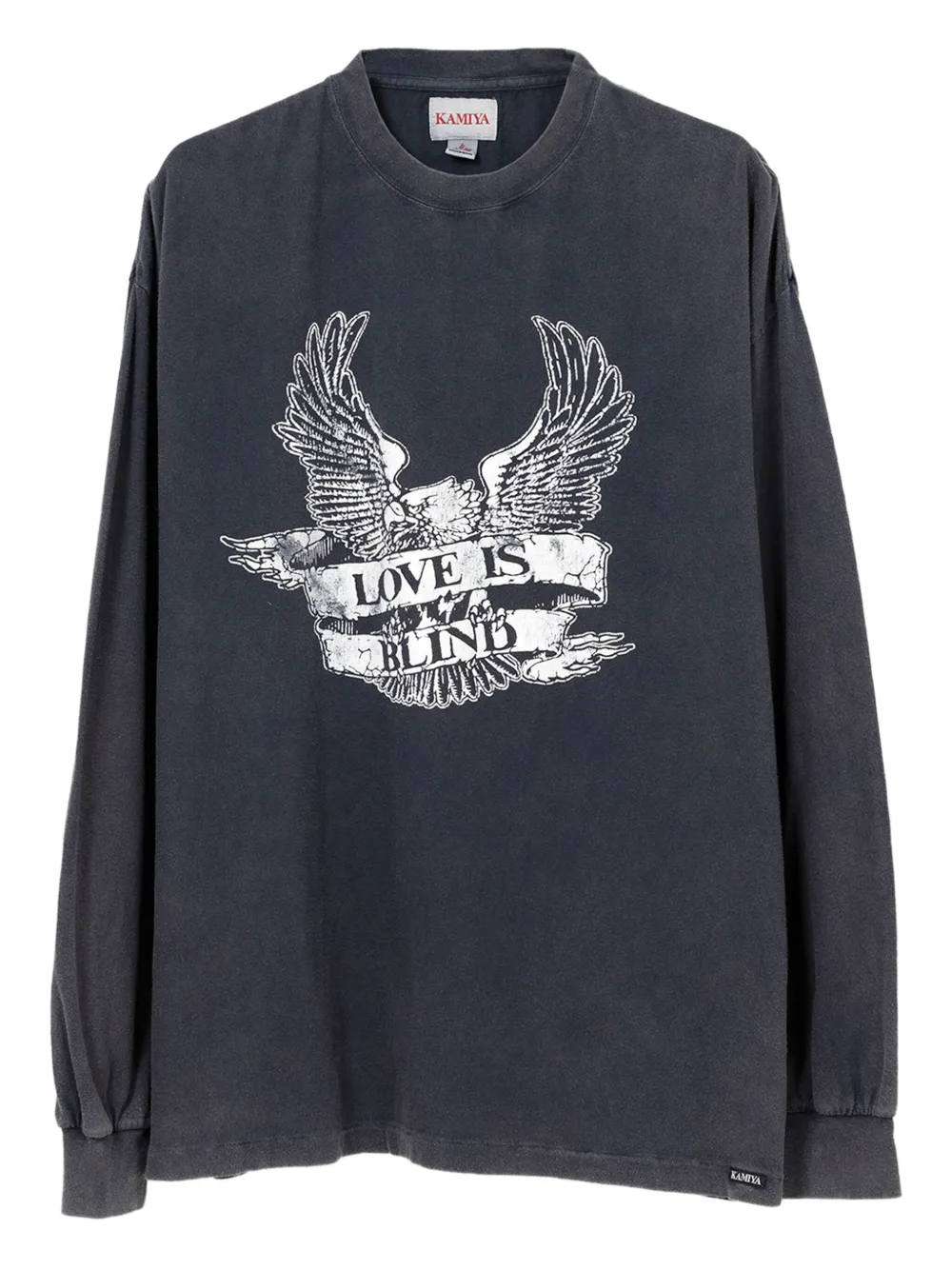 KAMIYA  graphic long-sleeve T-shirt | Image 1
