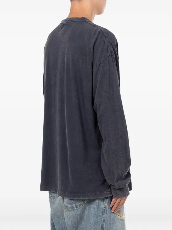 MSML×KAMIYA LONG SLEEVE T-SHIRT Tシャツ XL KAMIYA ROPE Breached L/S Tee (BLACK) -FASCINATE
