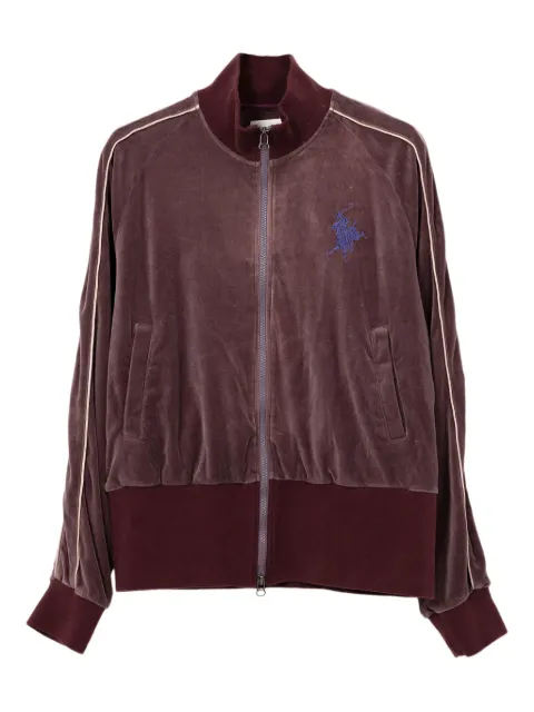 KAMIYA  embroidered-detail track jacket