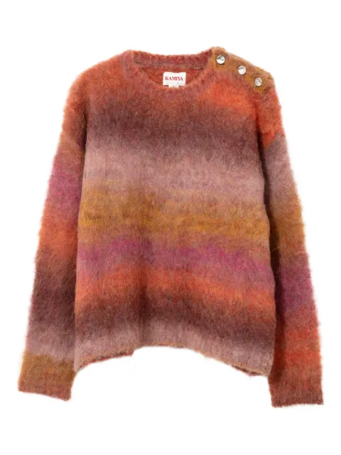 KAMIYA  ombré striped sweater