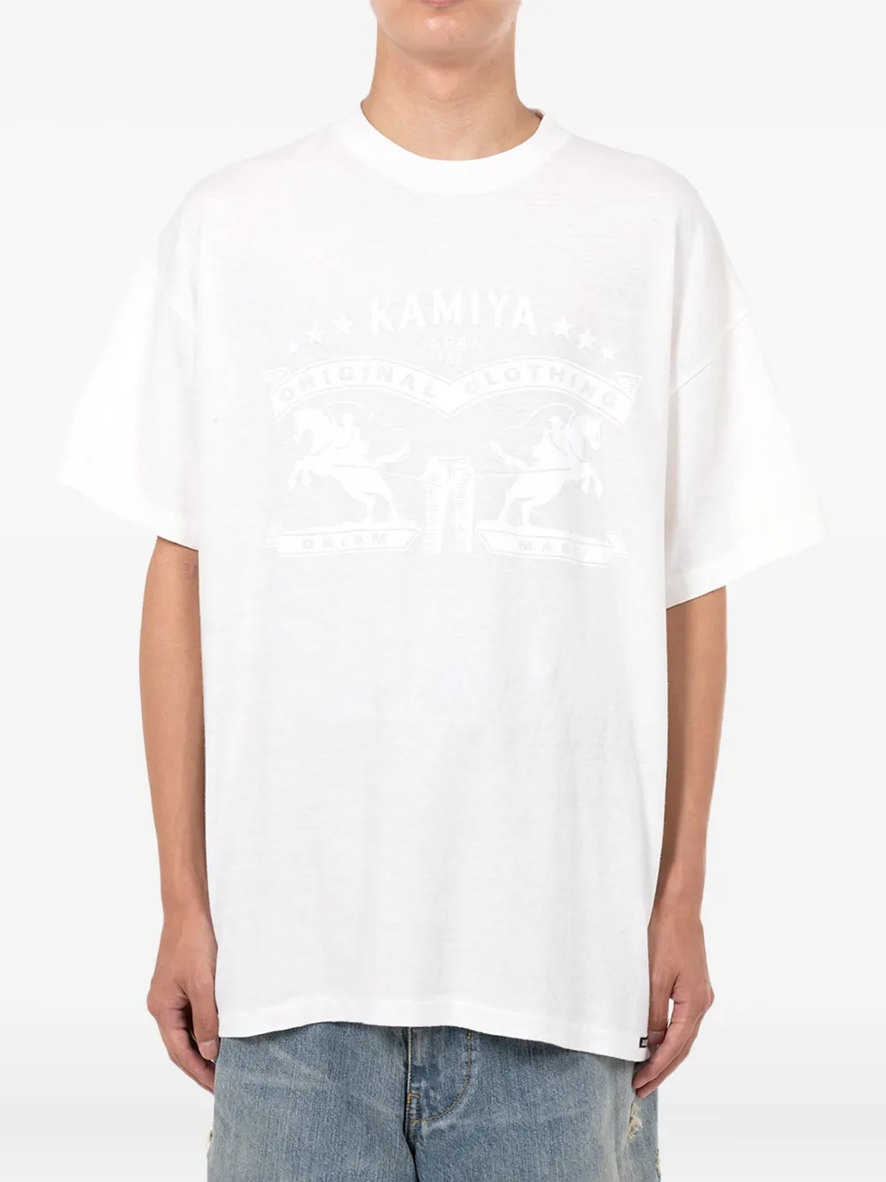 KAMIYA  horse-print T-shirt | T-Shirts | Image 2