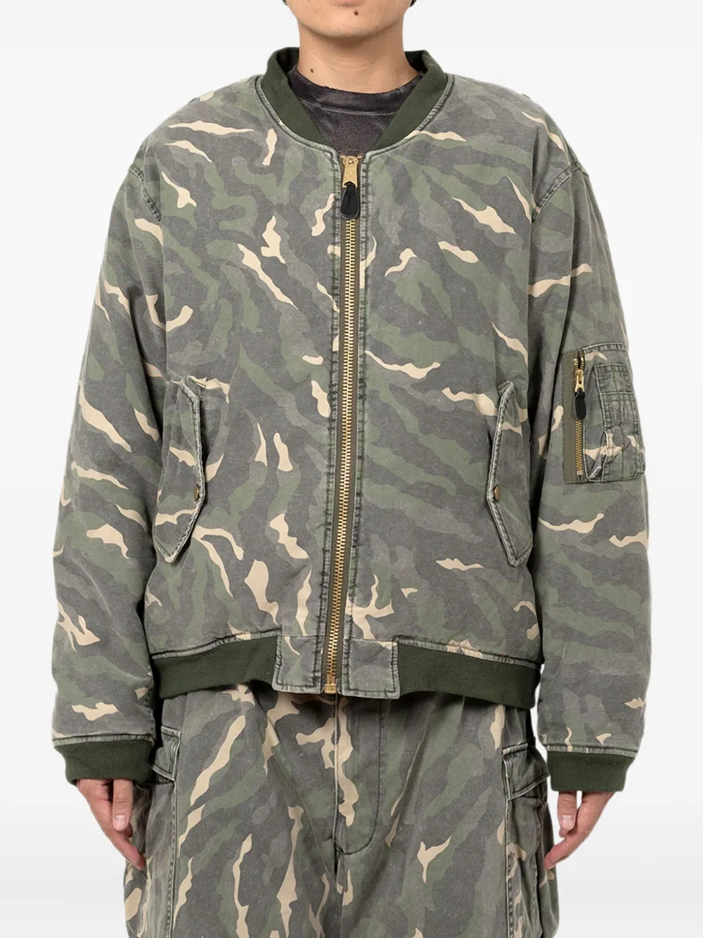 KAMIYA  Camouflage MA-1 bomber jacket | Bomber Jackets | Image 2