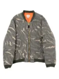 KAMIYA Camouflage MA-1 bomber jacket - Green