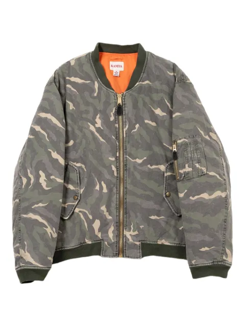 KAMIYA  Camouflage MA-1 bomber jacket