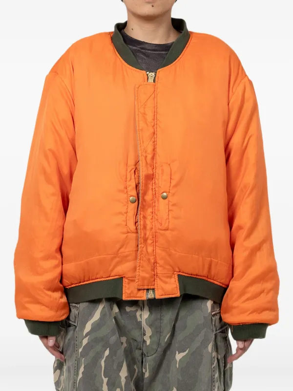 KAMIYA Camouflage MA-1 Bomber Jacket | Green | FARFETCH