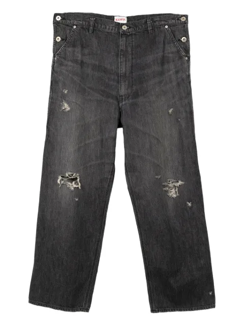 KAMIYA  distressed jeans