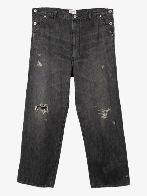KAMIYA  distressed jeans