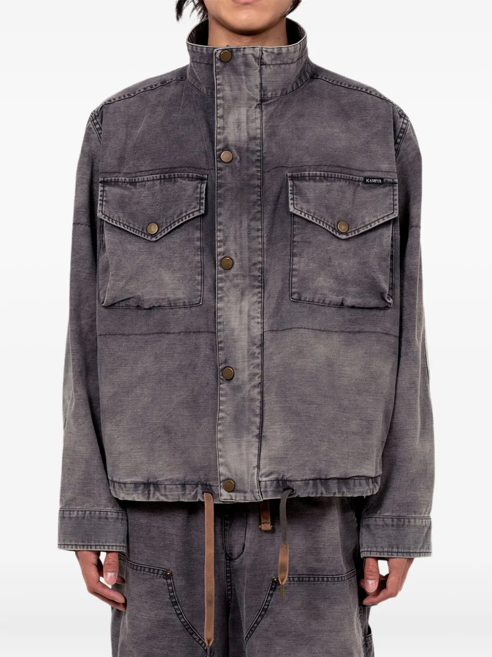 KAMIYA  flap-pocket denim jacket | Denim Jackets | Image 2