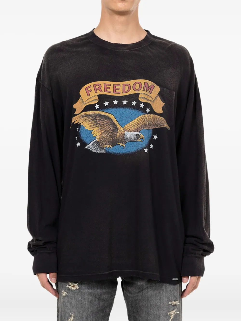 KAMIYA  sudadera con motivo gráfico de águila | Sudaderas | Image 2