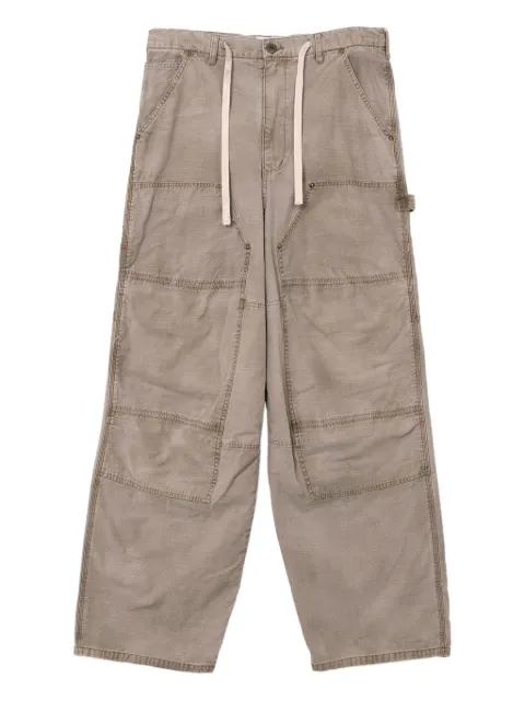 KAMIYA  multi-pocket painter trousers