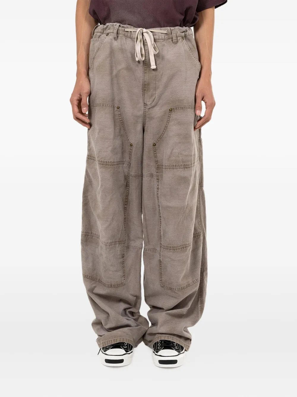 KAMIYA  multi-pocket painter trousers | Wide Leg Pants | Image 2