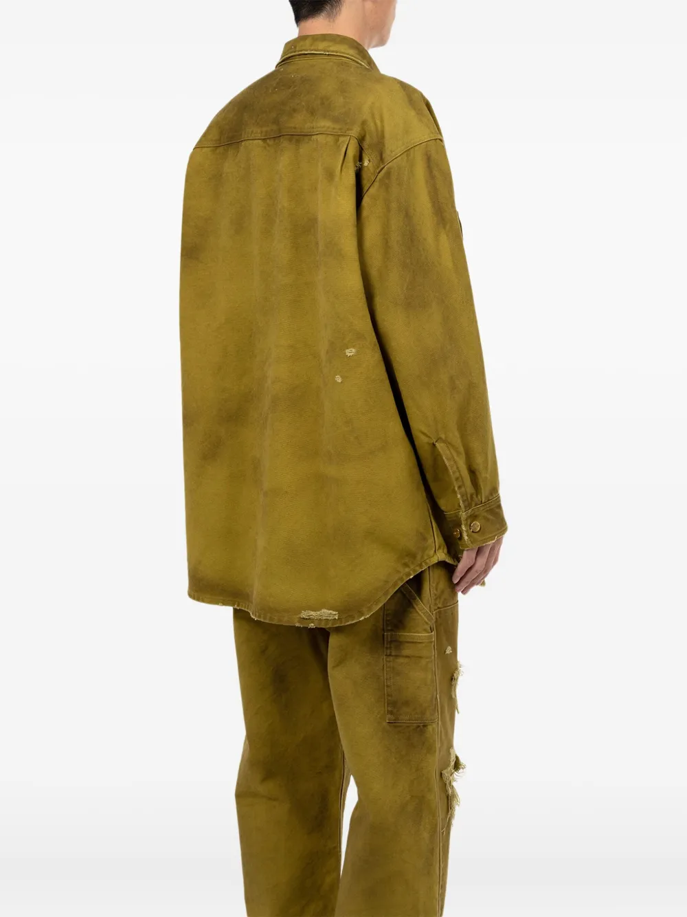 Distressed Pocket Shirt