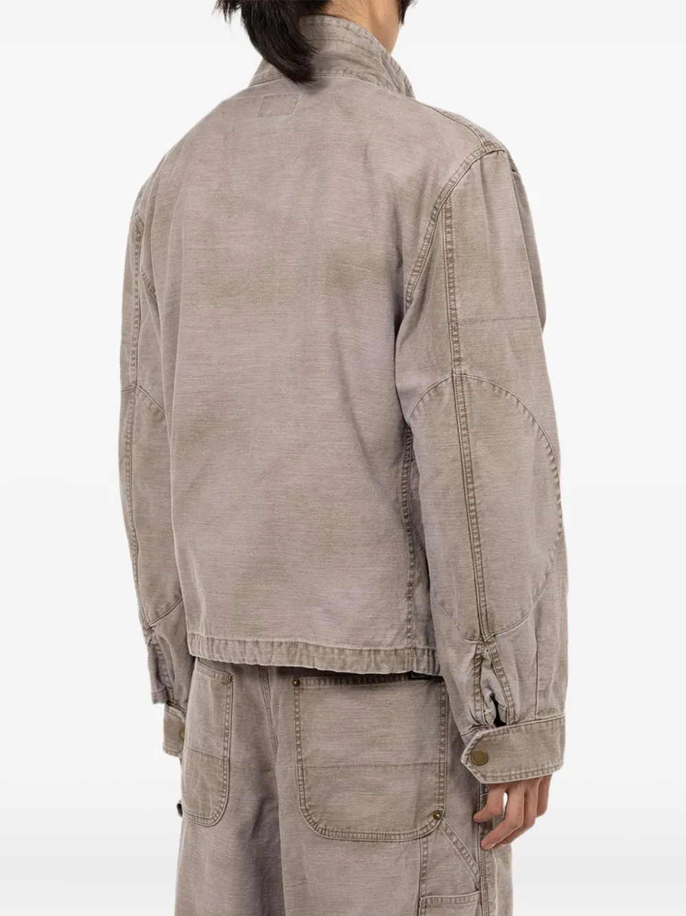 KAMIYA Denim jack Grijs
