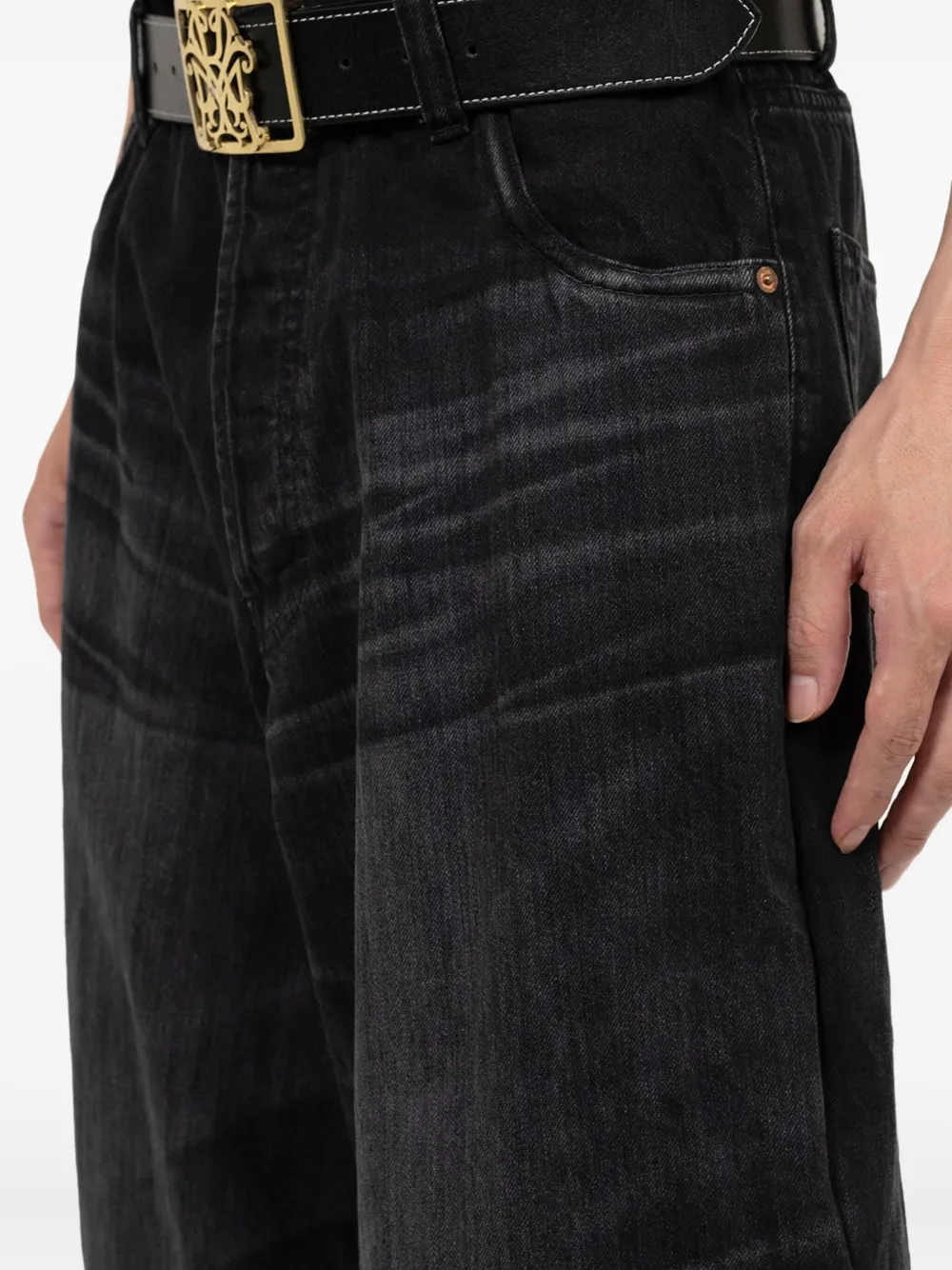 Wire Wide-Leg Jeans