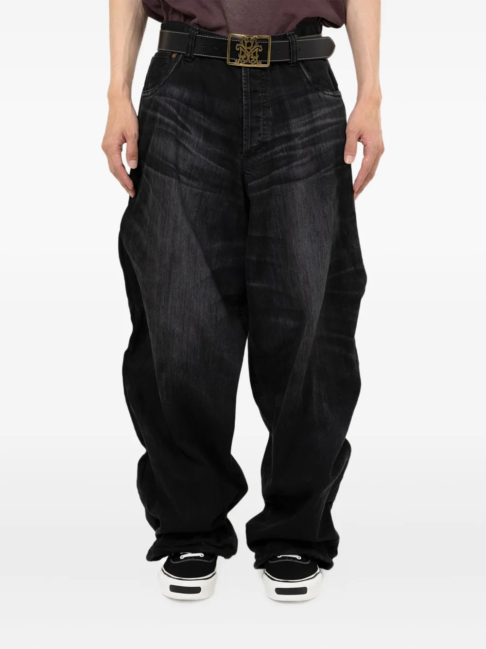 KAMIYA  jean à coupe ample | Pantalons palazzo | Image 2