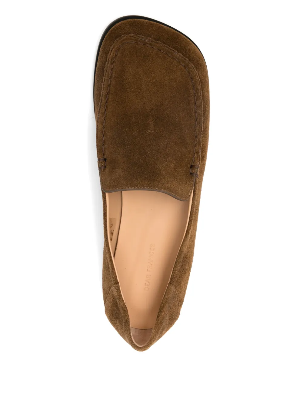 Dear Frances Drew suede loafers Brown