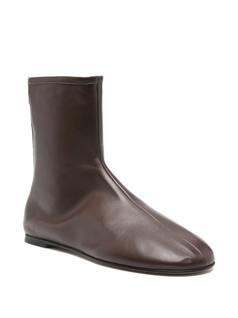 Dear Frances Balla leather zipped ankle boots Bruin
