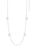 TASAKI 18K rose gold Chants signature akoya pearls and diamonds necklace