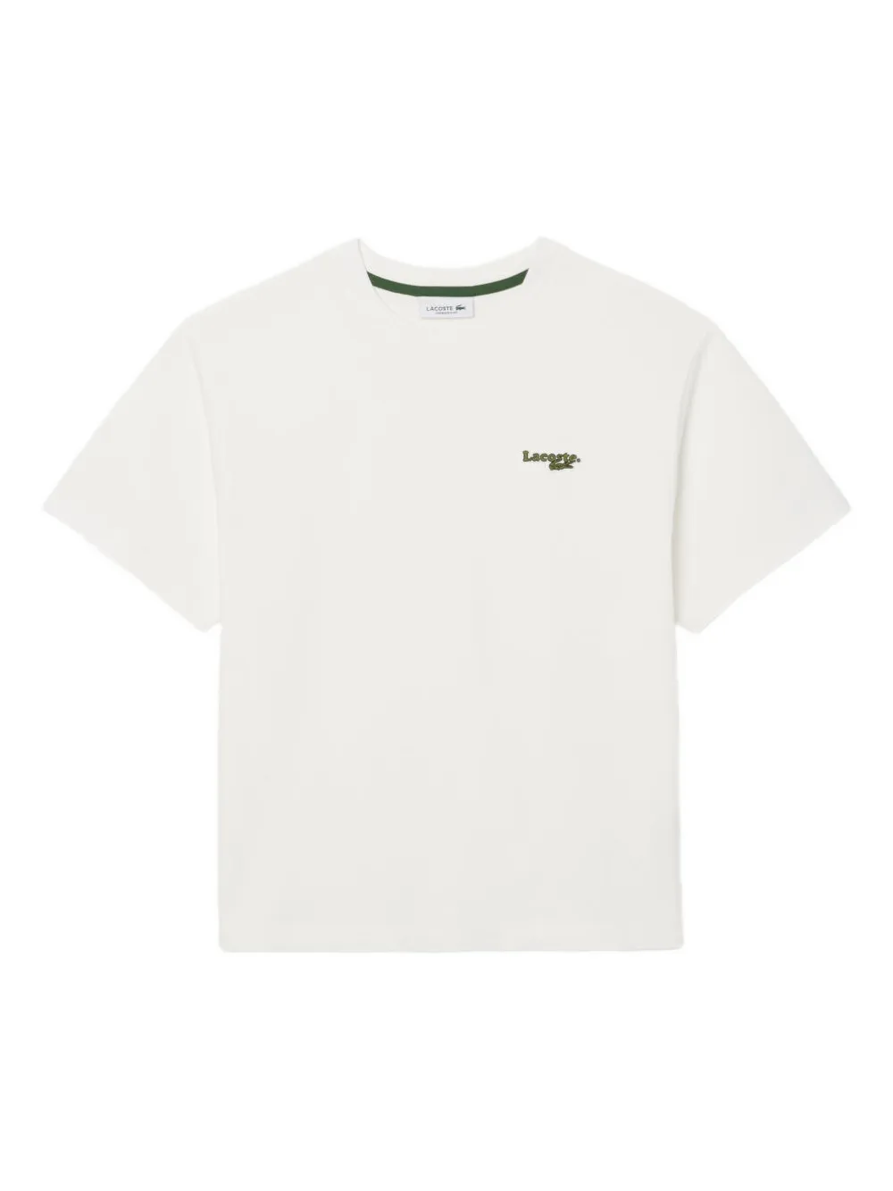 Lacoste ロゴ Tシャツ - ホワイト Lacoste ロゴ Tシャツ - ホワイト