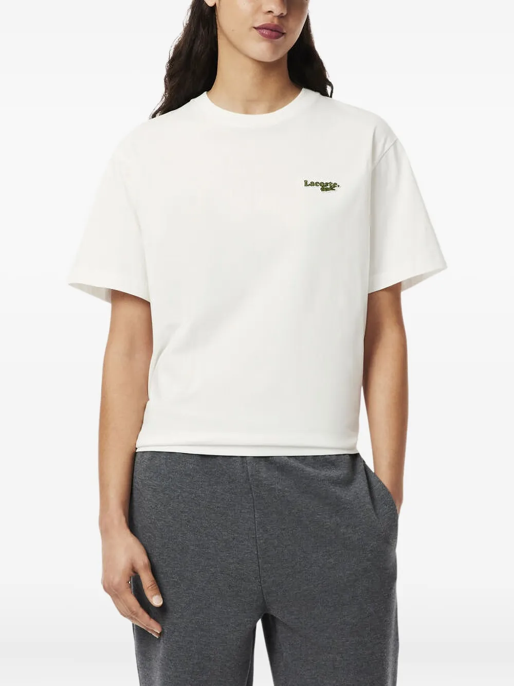 Lacoste logo-embroidered t-shirt | T-Shirts & Jersey Shirts | Image 2