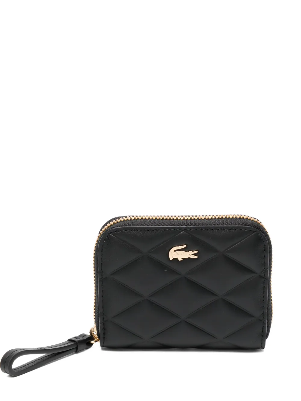 Lacoste Portemonnee met rits Zwart