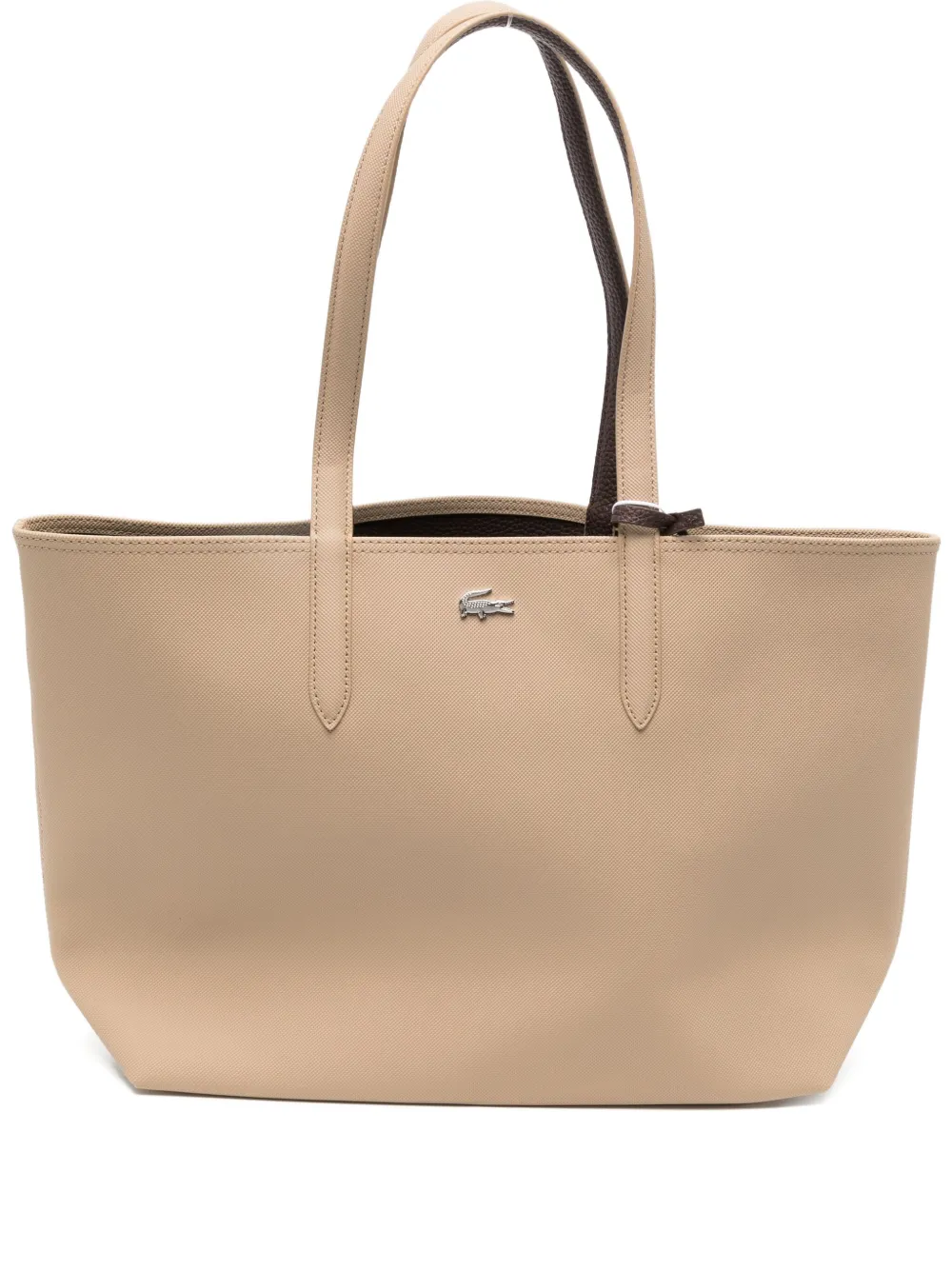 Lacoste Anna Reversible Tote Bag In Neutral