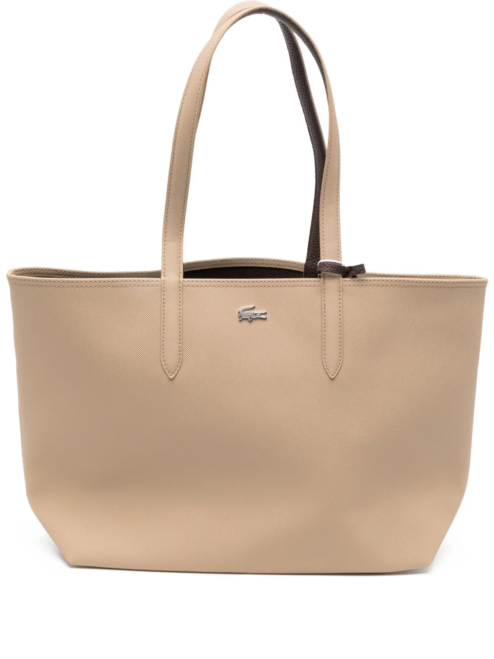 Lacoste Anna omkeerbare shopper Beige