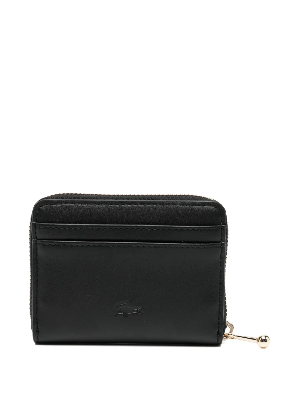 Lacoste logo-embossed wallets - Zwart