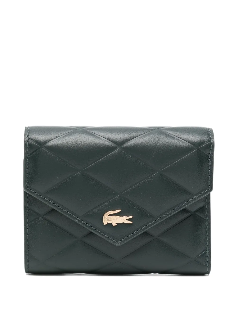 Lacoste Compacte portemonnee Groen