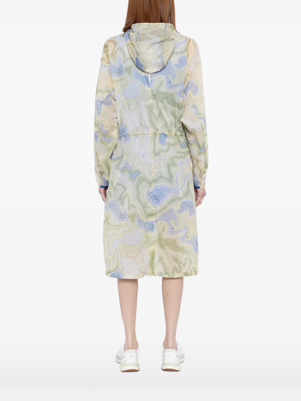 Lacoste Jas met logoprint Groen