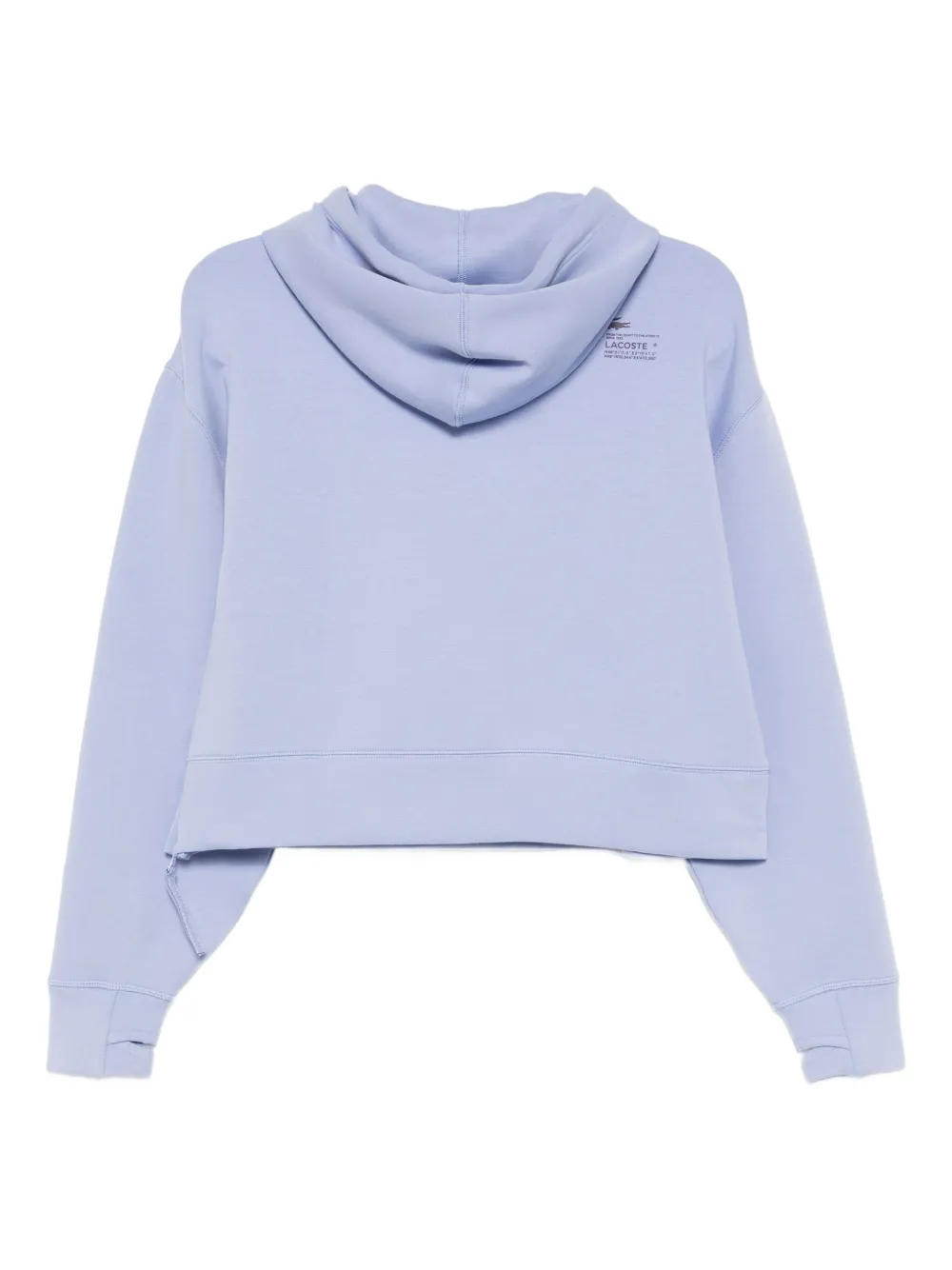 Lacoste Hoodie met geborduurd logo - Blauw